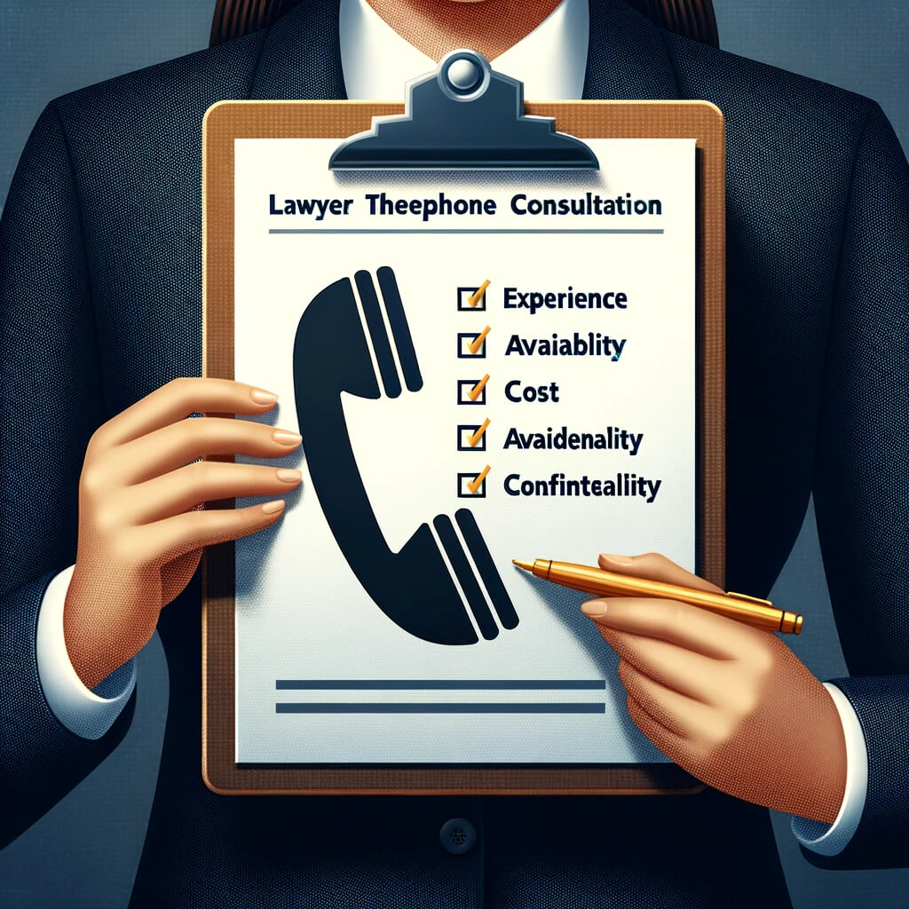 변호사 전화 상담 서비스 선택 시 고려해야 할 요소